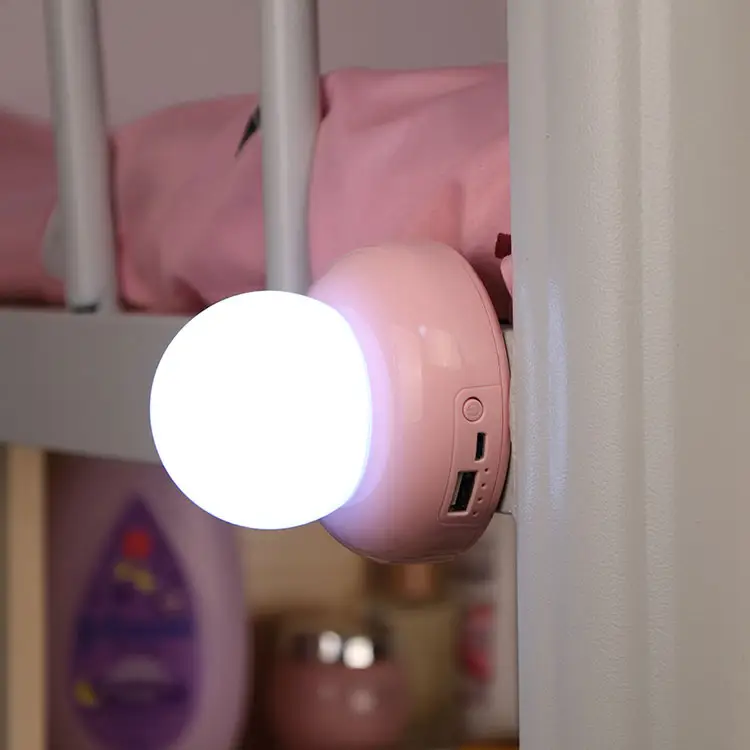 침대 램프 LED 캐비닛 밤 빛 옷장 계단 조 광 기 잠자는 아기 빛 장식 룸 LED 자 아이 테이블 램프