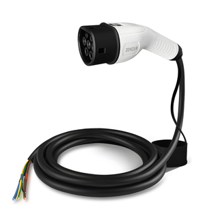 Câble de charge Zencar 16A 32A Type 2 EV Câble IEC 62196-2 T2 EV 3.6kW 7.4kW 11kW 22kW TPU 5M Cordon de charge certifié TUV - Product Image 3