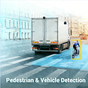 Système <span class=keywords><strong>de</strong></span> surveillance <span class=keywords><strong>de</strong></span> sécurité routière AI BSD avec caméra 1080P et vision nocturne, détection <span class=keywords><strong>de</strong></span> piétons pour bus et camions - Product Image 6