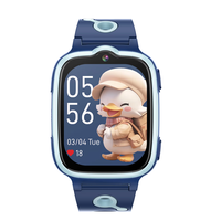 Montre connectée pour enfants 2026 W19, appel vidéo, chat vocal, bouton SOS, écran 1,83 pouces, positionnement LBS+WiFi, montre connectée pour enfants 4G avec carte SIM