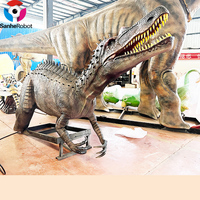 Baryonyx Dinosaure Modèle Statue PVC Intérieur Parc D'attractions Ride Conception Enfants Parc À Thème Centre Commercial Trampoline Parc Utilisation De La Garderie