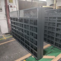 Tôle traitant P10 a mené la fabrication faite sur commande de tôle d'armoire extérieure d'écran