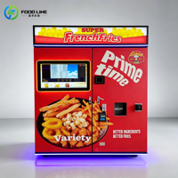 Vente en gros de friteuses à air entièrement automatiques pour la vente commerciale de frites