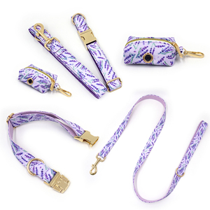 Conjunto de Correa y Collar para Perro con Porta Bolsas para Excrementos, Kit de Collar Ajustable para Todas las Razas de Perros, Se Aceptan Logotipos y Diseños Personalizados - Product Image 2