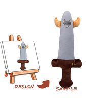 Peluche personnalisée super douce avec broderie et doublure en maille, faible MOQ