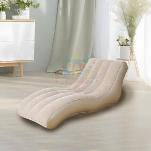 Sofá cama inflable moderno portátil, sofá plegable de aire de Pvc, silla, cama para parejas, dormitorio al aire libre, sala de estar, sofá inflable Bondage - Product Image 3