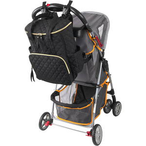 <span class=keywords><strong>Sac</strong></span> <span class=keywords><strong>à</strong></span> dos multifonctionnel <span class=keywords><strong>à</strong></span> la mode pour maman étanche léger Polyester matelassé poches isolées <span class=keywords><strong>sac</strong></span> <span class=keywords><strong>à</strong></span> <span class=keywords><strong>langer</strong></span> Portable - Product Image 4