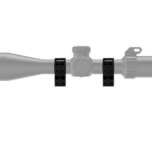 Anneaux de lunette BANGBANG en aluminium 30 mm, hauteur centrale réglable 1,38 "-1,65" pour rail de 11 mm (Noir) - Product Image 6
