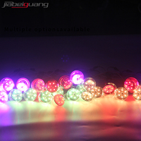 Lampes Cabochon RVBW Automatiques 24V 60mm à Effet Caméléon pour Fêtes Foraines et Carnavals, Livraison Rapide du Fabricant d'Origine