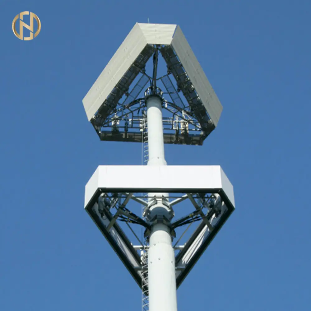 FUTAO Feuer verzinkter 5G-Antennenmast Telekommunikation smast