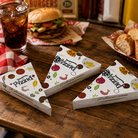 Barquette triangulaire épaisse de qualité alimentaire, recyclable, pour chewing-gum, sushi, gâteau, avec couvercle à fenêtre, impression personnalisée, emballage de gâteau 0,5 mm