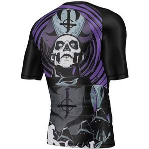 เสื้อเกราะป้องกัน UV สำหรับ MMA ยิมเสื้อรัดรูปแขนยาวลายกราฟิก Jitsu - Product Image 4