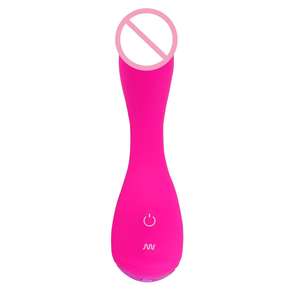 <span class=keywords><strong>Vibrador</strong></span> de Silicona DEVIL DICK de 10 Modos, Potente, Flexible e Impermeable, para Mujeres y Parejas, en Rosa y Morado - Product Image 1