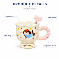 Tasses à petit-déjeuner en gros pour couple, motif dessin animé, idéales pour souvenirs de vacances, réduction sur les achats en gros, faible MOQ, expédition rapide