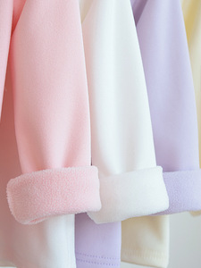 Capa base gruesa de dibujos animados para niñas Qianchuan de buena calidad, ropa de invierno, parte superior cálida de lana para bebé, <span class=keywords><strong>Posada</strong></span> para niños - Product Image 5