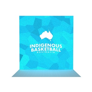 10x10ft xách tay tái sử dụng LED Backlit triển lãm thương mại triển lãm hiển thị dễ dàng cài đặt hợp kim nhôm Pop hộp Đèn hình chữ nhật hình dạng - Product Image 2