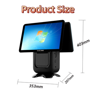 Оптовая продажа: POS-терминал IMachine A1 PLUS, 14,1 дюйма, с емкостным сенсорным экраном, четырехъядерный процессор 2,0 ГГц, 4 ГБ оперативной памяти DDR3 - Product Image 5