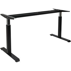 Base de table pneumatique réglable en hauteur Alera, 26-1/4 po à 39-3/8 po, noire, pour bureaux d'ordinateur - Product Image 6