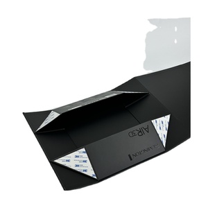 Chất lượng lựa chọn tùy chỉnh in thân thiện với môi bền vững bao bì giải pháp gấp hộp giấy màu đen - Product Image 6