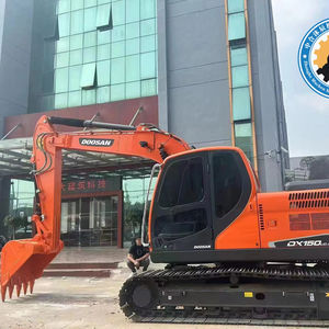 Excavadora Doosan DX150 de segunda mano de alta calidad, excavadora hidráulica de cadenas usada de 15 toneladas en stock - Product Image 1