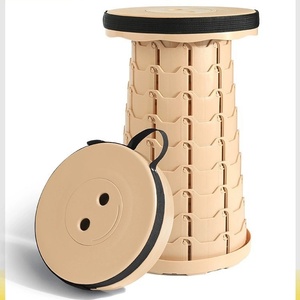 Tabouret pliant télescopique léger et portable, fournitures de randonnée et de <span class=keywords><strong>camping</strong></span> <span class=keywords><strong>en</strong></span> plein air, couleur <span class=keywords><strong>arc</strong></span>-<span class=keywords><strong>en</strong></span>-<span class=keywords><strong>ciel</strong></span>, nouveau matériau - Product Image 1