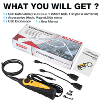 EE. UU. Almacén DE LA UE LANZAMIENTO X431 VSP600 VideoScope Digital HD Endoscopio Cámara de inspección Detector Decodificador Accesorios