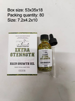 Huile capillaire Super Romarin et Fenugrec 120ml à prix de gros, Essence nourrissante anti-chute pour le cuir chevelu, Convient à tous les types de cheveux