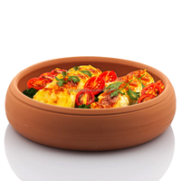 Bol en terre cuite, pot en argile, pots de cuisine mexicains, ustensiles de cuisine en terre cuite, plat de service non verni, casserole indienne, plats de service coréens