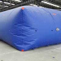 Réservoir d'eau de stockage d'eau en plastique de 5000 gallons de super qualité vessie flexible vessie liquide réservoir de stockage d'eau portable en plastique