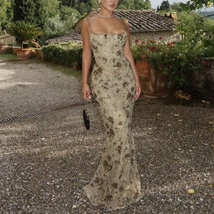 Robe de mariée sirène en satin à sequins, coupe ajustée, style queue de poisson, sexy, <span class=keywords><strong>pour</strong></span> femme, avec taille apparente, <span class=keywords><strong>ensemble</strong></span> deux pièces formel <span class=keywords><strong>et</strong></span> exquis - Product Image 1