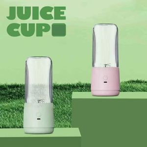 Blender portable rechargeable de 380 ml, mixeur de jus fraîchement pressé, sécurité personnelle, 6 lames, mini-presse-agrumes - Product Image 1