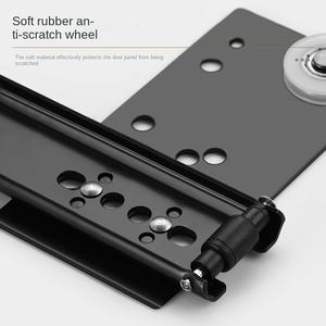 <span class=keywords><strong>Porte</strong></span> coulissante <span class=keywords><strong>pliante</strong></span> pour armoire, silencieuse, avec rail coulissant, <span class=keywords><strong>porte</strong></span> de placard, montage latéral, insertion arrière, rail caché, quincaillerie en acier - Product Image 5