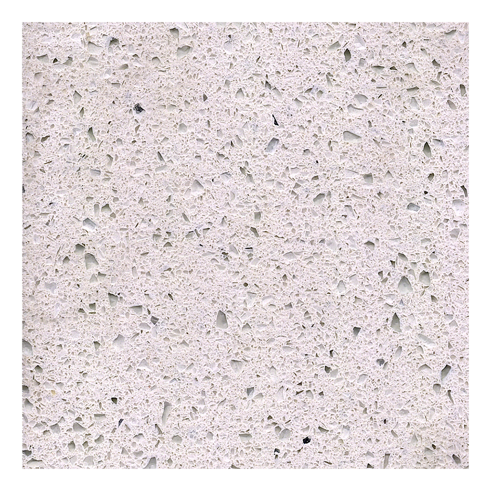 Jumbo slab galaxy white polished 30 and 20 mm thickness sparkle series quartz engineered white quartz for kitchen tops