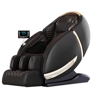 Sillón de Masaje 3D de Cuero Moderno con Compresión Caliente para Cuello y Pies, Diseño Portátil de Gravedad Cero para Uso Doméstico - Product Image 4