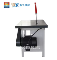 Scie circulaire simple à lame unique 380V 2.2KW horizontale pour le travail du bois, diamètre de lame 500mm, épaisseur de coupe 140mm, moteur