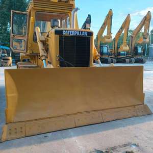รถดันดินตีนตะขาบ Caterpillar D6D มือสองจากญี่ปุ่น เครื่องยนต์ CAT 3306 รุ่นปี 2023 น้ำหนัก 9500 กก. รถดันดินขนาดกลาง พร้อมริปเปอร์ สำหรับงานก่อสร้าง - Product Image 1