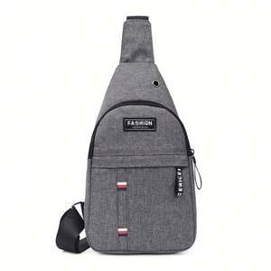 Bolso de Pecho Casual y Deportivo para Hombre, Estilo Mensajero, Oxford Ecológico, con Compartimento para Laptop, Cierre de Cremallera, Mochila de Hombro - Product Image 2