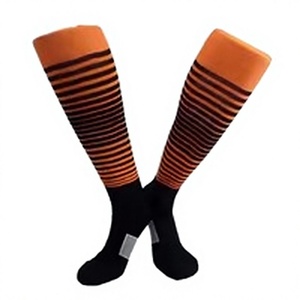 Knee High Striped <b>Socks</b> for Horse Riding Breathable Knitted Spandex Polyester Adult Autumn Sport <b>Socks</b> - Product Image 1