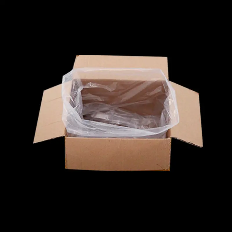 Personalizado Transparente PE Carton Liner Embalagem Vegetal Malote 50 Micron Frutas Transporte Plastic Poly Bag