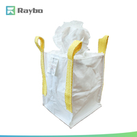 Sacos Jumbo de Polipropileno Tejido de Grado Alimenticio RAYBO de Alta Calidad, 500kg-2000kg, con Boquilla de Descarga Superior y Deflector, Sacos FIBC de Alta Calidad