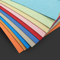 Papel Cartulina de 230 g/m² de Color para Oficina con Textura Gofrada Grano de Cuero Tamaño A4