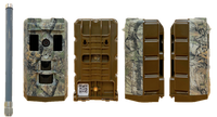 Caméra de surveillance cellulaire 4G LTE double PIR 32/23/18MP alimentée par batterie solaire étanche IP68 pour le repérage des cerfs GPS Localisation par satellite