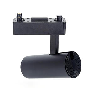 Faretto LED da binario 15W, 2 fili, colore nero; ideale per l'illuminazione di spazi commerciali e residenziali. - Product Image 2