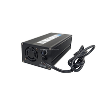 Cargador de Batería de Iones de Litio Rápido de Aluminio de 400W HD450W 20S con Corrección del Factor de Potencia (PFC) 72V5A 84V5A AC 110V/220V para Vehículos Eléctricos