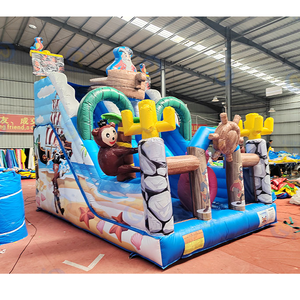 Toboggan aquatique gonflable commercial <span class=keywords><strong>pas</strong></span> <span class=keywords><strong>cher</strong></span> pour adultes, château gonflable à thème aquatique, trampoline gonflable <span class=keywords><strong>avec</strong></span> <span class=keywords><strong>piscine</strong></span> pour enfants - Product Image 1
