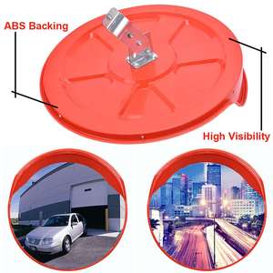 Espejo Convexo de Seguridad para Estacionamiento, Decorativo, Negro, para Carreteras y Garajes, de 60 cm, Venta al Por Mayor de Fábrica - Product Image 4