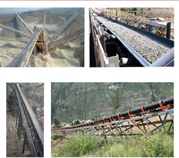 Sistema de Banda Transportadora de Caucho Personalizado, Duradero, Velocidad de 120 m/min, Manejo de Materiales en Múltiples Pisos para Energía y Minería