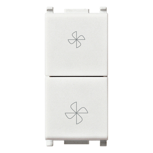 สวิตช์พัดลมคอยล์ 2P 10AX สีขาว สำหรับระบบ HVAC - Product Image 1