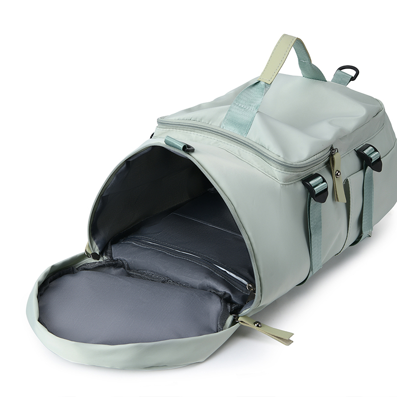 HC Large Capacity Outdoor Travel Handbag Dry And Wet Separate Sport Gym Backpack Bag With Shoe Compartment