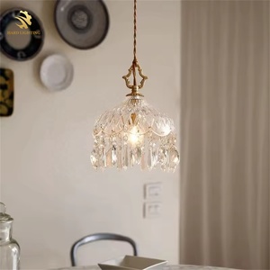 Lustre de plafond LED en métal de style nordique, <span class=keywords><strong>luminaire</strong></span> suspendu moderne pour salon avec lampe à <span class=keywords><strong>suspension</strong></span> en verre, décoration intérieure - Product Image 3